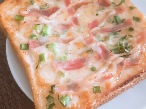 ねぎマヨベーコントースト